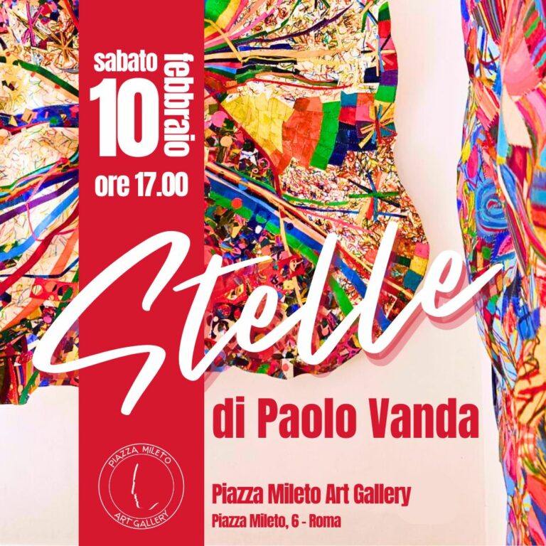 Inaugurazione della mostra Stelle di Paolo Vanda